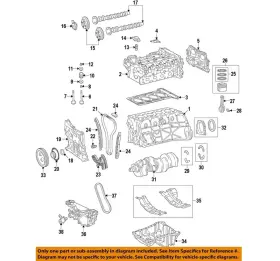 2700107600 MERCEDES OEM Oil Pan