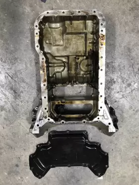 R2720142102 MERCEDES Es Upper Lower Engine Motor Oil Pan Sl #2