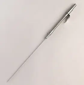 22031 MILODON Steel Timing Cover Dipstick Ford