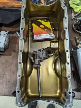 30975 MILODON Strip Oil Pans Big Block 57 Chevy Street