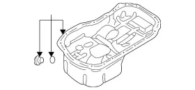 MD334300 MITSUBISHI Oil Pan