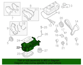 MD350318 MITSUBISHI Oil Pan #2
