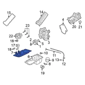 53021001AB MITSUBISHI OE Engine Oil Pan Gasket Raider