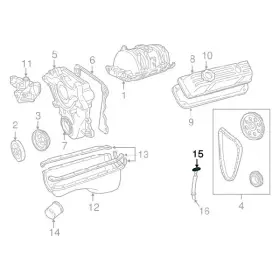 Mopar 53020931 For Dodge Ram 1500 Van 1999-2003 Engine Oil Dipstick