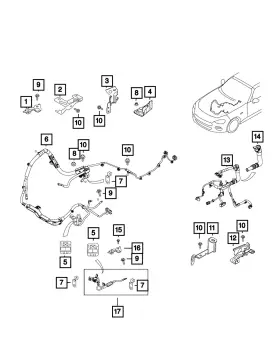 68314468AA MOPAR Bracket