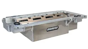 Moroso 20157 Circle Track Oil Pan Gm Lt Gen V Wet Sump Fabricated Aluminum