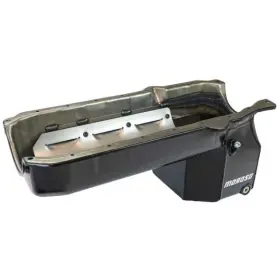 Moroso 20177 For Chevy S10 1985 Driver Side Dipstick Steel Oil Pan With 6.5 Qt