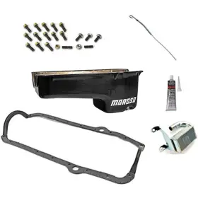 20180K MOROSO Oil Pan Block Strip Exten Kit Chevy Street