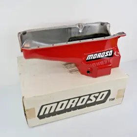 20191 MOROSO Oil Pan Steel Zinc Block Box Chevy