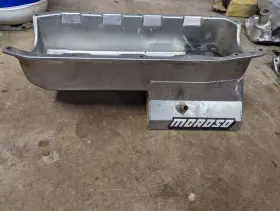 20195 MOROSO Strip Oil Pan Block Rod Nhra Race Chevy Street