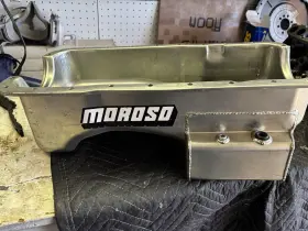 20506 MOROSO Oil Pan Steel Zinc Ford