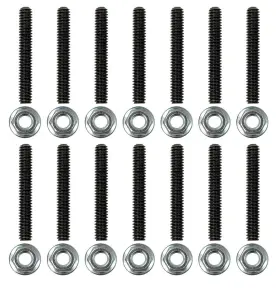 38824 MOROSO Valve Cover Stud Big Block Steel Hex Nuts Kit