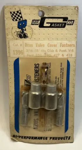 1396 MR GASKET Dzus Valve Cover Fasteners Thread Nos