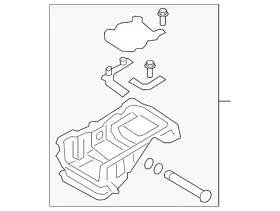11110-38B0A NISSAN Oil Pan