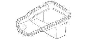11110-86G06 NISSAN Oil Pan