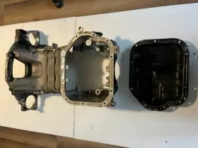 11110-AC70A NISSAN Upper Oil Pan 350Z G35 VQ35DE #3