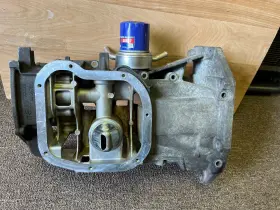 111103HC1A NISSAN Upper Oil Pan Versa #2