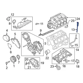 111401LA0A NISSAN OE Engine Oil Dipstick Titan