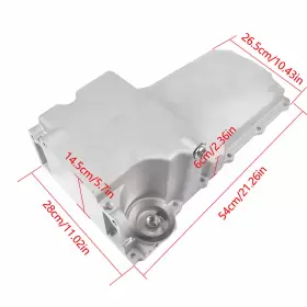 81074 GM Rear Ls Swap Retrofit Oil Pan Bracket LS1 LS2 LS3 #2