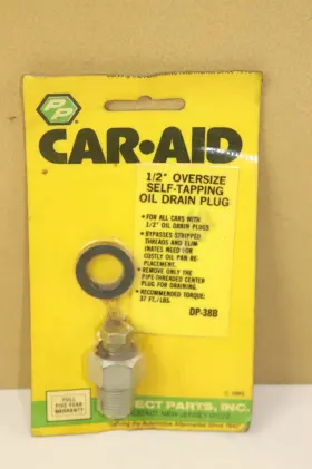 DP38B PERFECT PARTS INC Car Aid Tapping Oil Drain Plug DP38B PERFECT PARTS INC Car Aid Tapping Oil Drain Plug