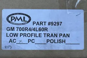 9297 PML Transmission Pan 700R4 4L60E Gm #3