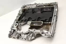 06E103603AL PORSCHE Upper Engine Oil Pan Sump Panamera #2