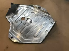 99610798100 PORSCHE Engine Oil Pan Skid Plate #2