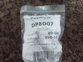 DP8007 PREMIUM GUARD Engine Oil Drain Plug Marli Dorman Ford