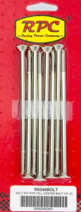 R6046BOLT RACING POWER CO-PACKAGED Tall Center Bolt