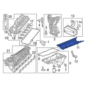 68375460AD RAM OE Engine Oil Pan Baffle