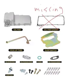 SL-KIT09 SELONG Ls Swap Retrofit Proile Oil Pan Engine Kit Gm #3