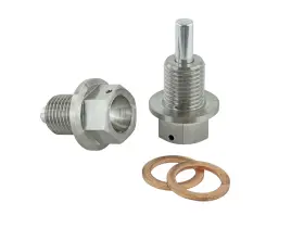 657-05-1000 SKUNK2 RACING Titanium Magnetic Drain Plug Set