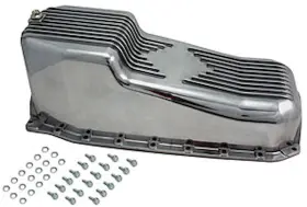 4989 SPECTRE Finned Oil Pan Block Passenger Di Chevy