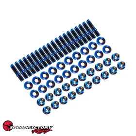 SF-02-074-B SPEEDFACTORY Titanium Oil Pan Stud Kit Honda