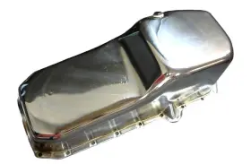 840136535737 SPEEDMASTER Outlet Oil Pan 350 Chevy #2