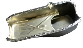 840136535737 SPEEDMASTER Outlet Oil Pan 350 Chevy