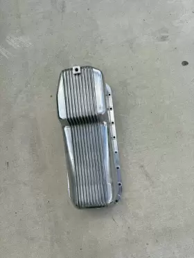 2407100 SPEEDWAY MOTORS Block Oil Pan Finned Design Chevy