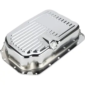 91004181-CHROME SPEEDWAY MOTORS Transmission Pan Chevy Gm