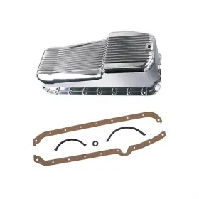 9100575 SPEEDWAY MOTORS Finned Oil Pan Gasket Block Chevy