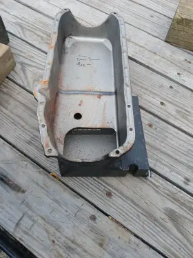 91015140 SPEEDWAY MOTORS Claimer Oil Pan Left Dipstick Block #3