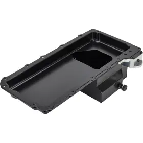 91017620 SPEEDWAY MOTORS Ls Swap Steel Oil Pan Drain Turbo