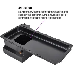 91607000 SPEEDWAY MOTORS Ls Oil Pan Turbo #3 91607000 SPEEDWAY MOTORS Ls Oil Pan Turbo #3