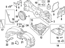 11109AA300 SUBARU Oil Pan