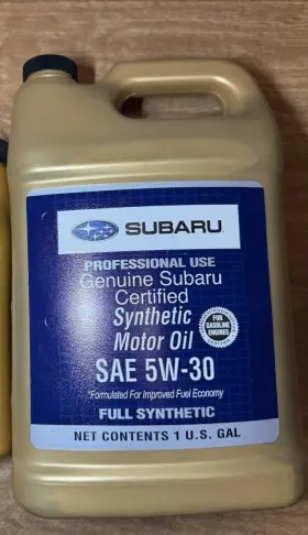 SOA427V1315 SUBARU Synthetic Motor Oil Gallon