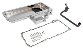 G3612C-K SUMMIT RACING Oil Pan Steel Spin Filter Ls Kit Chevy