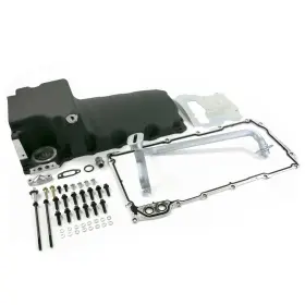 81074BK T.O.P. STREET PERFORMANCE Top Engine Oil Pan