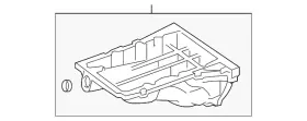 12101-0P030 TOYOTA Engine Oil Pan