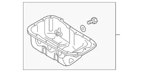 12101-WB002 TOYOTA Oil Pan