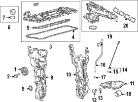 12102-F0040 TOYOTA Engine Oil Pan