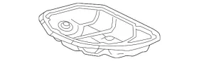 12102-F0050 TOYOTA Oil Pan Tacoma